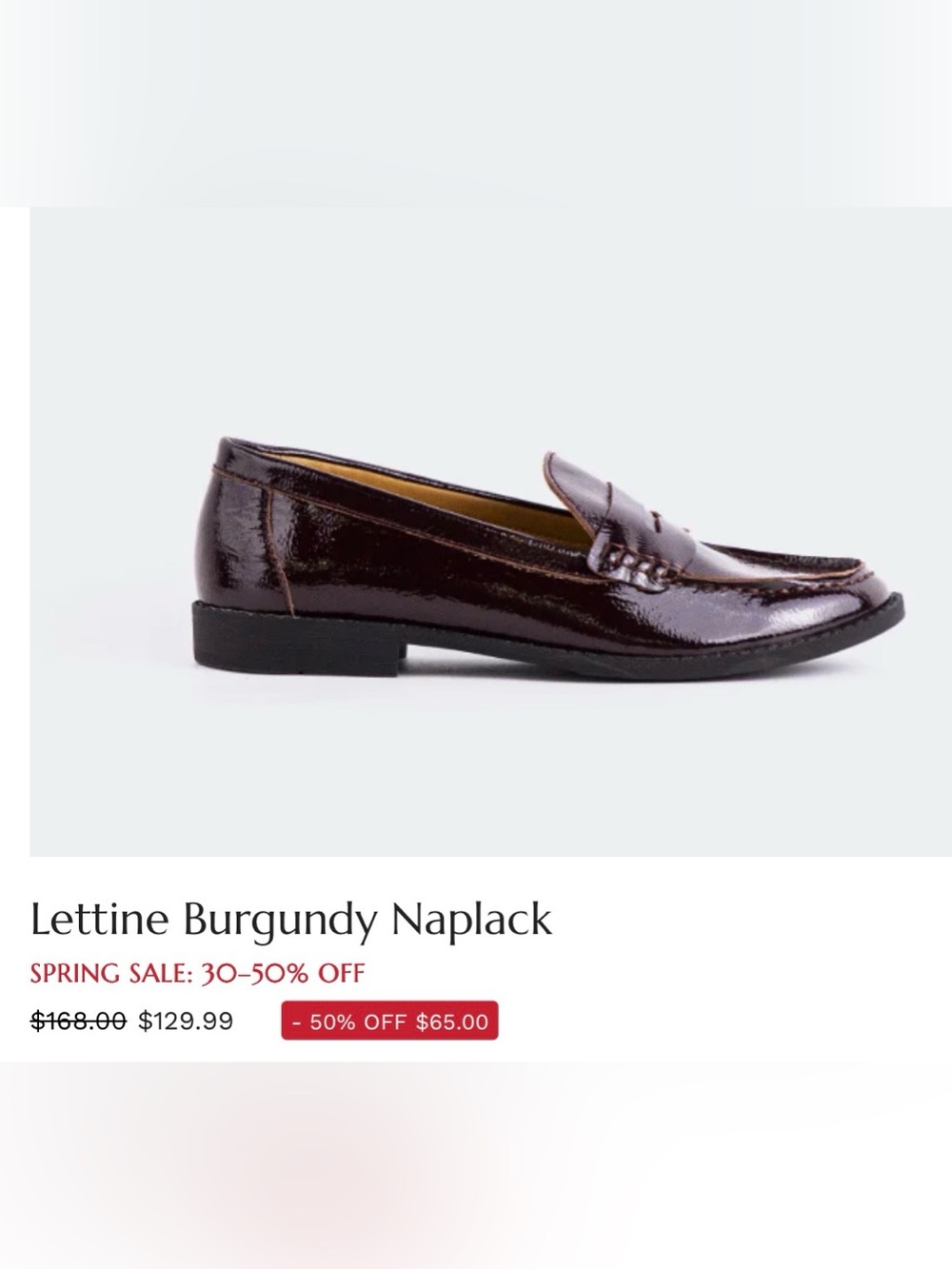 Loafers Naplack leather